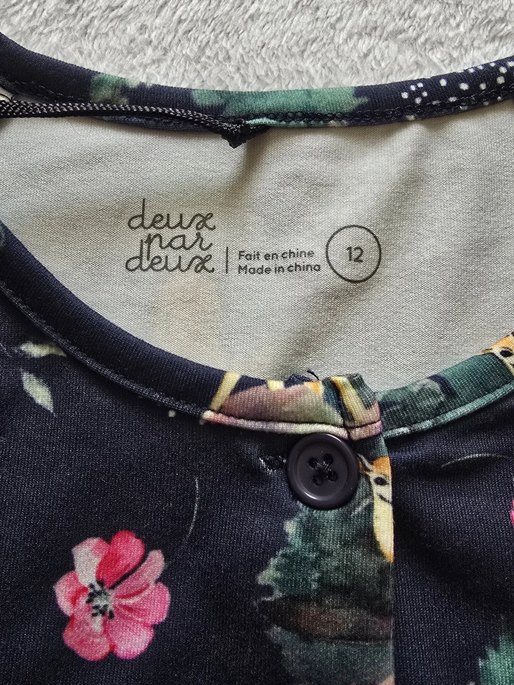 deux par deux navy long